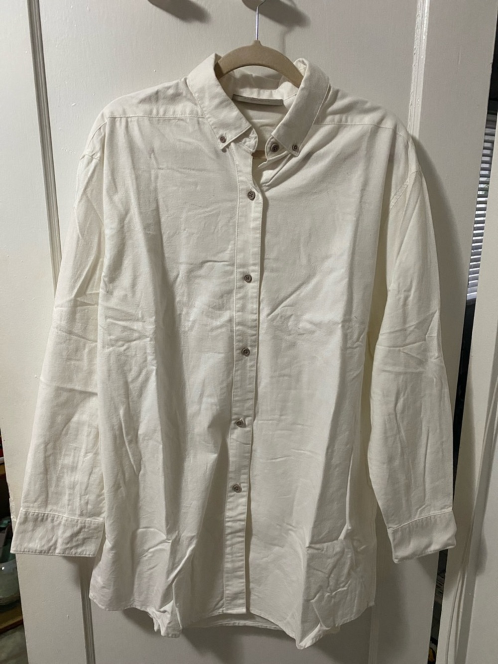Fear of God Essentials Over sized Button Oxford Shirt